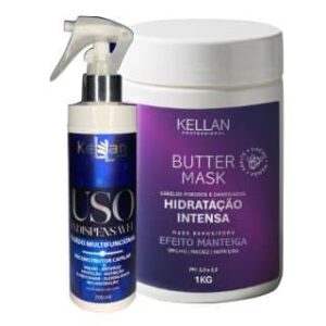Dupla Dinâmica Kellan - Máscara Efeito Manteiga e Uso Indispensável